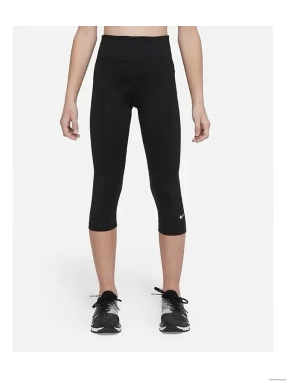 Nike Black Girls' Capris Performance Leggings